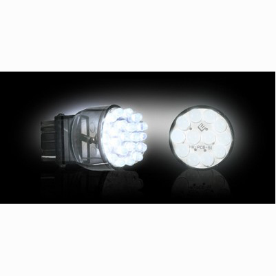 Wedge Style Reverse Led 3157 (12 LEDs) Wedge Style LED Bulb, White